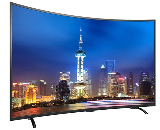 75 inch curved 4K TV Android OS smart led television TV