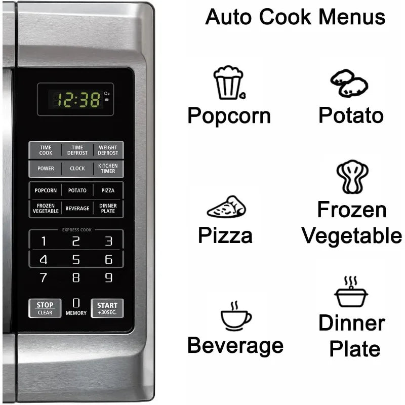 Emerson MW1338SB Countertop Microwave Oven