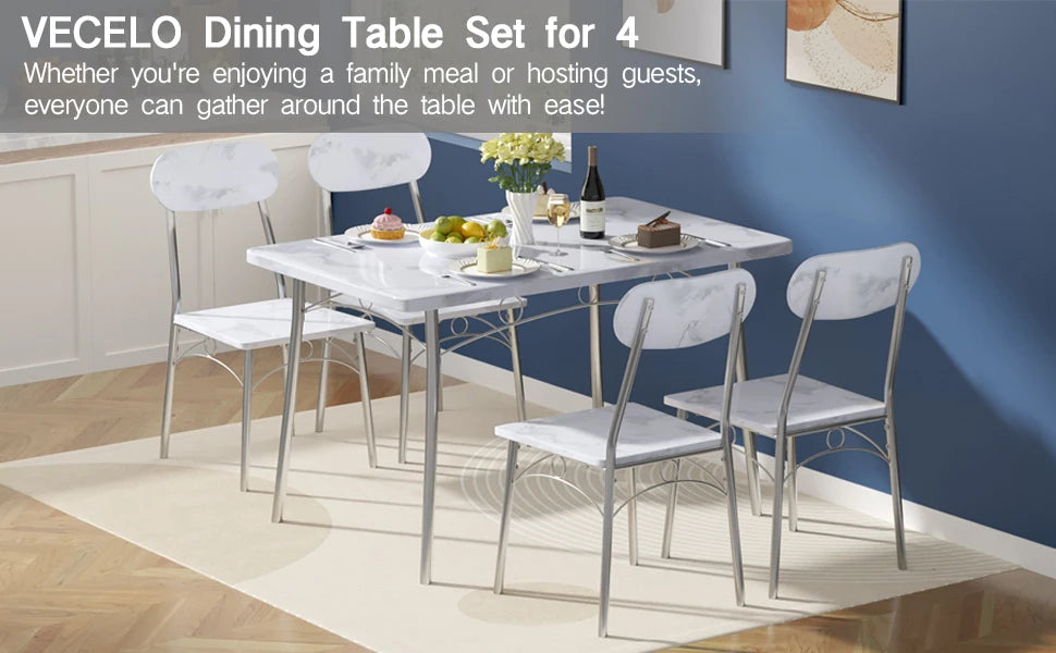 Dining Table Set for 4