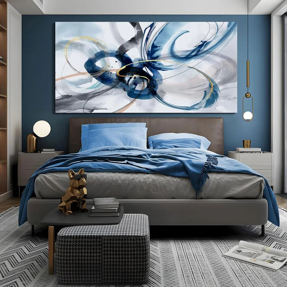 Modern Large Abstract Wall Art,