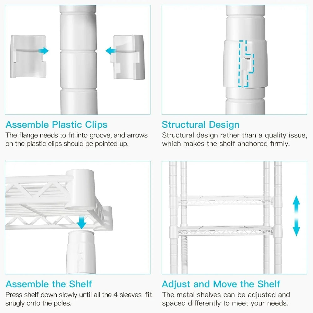 Heavy Duty Closet Garment Rack,