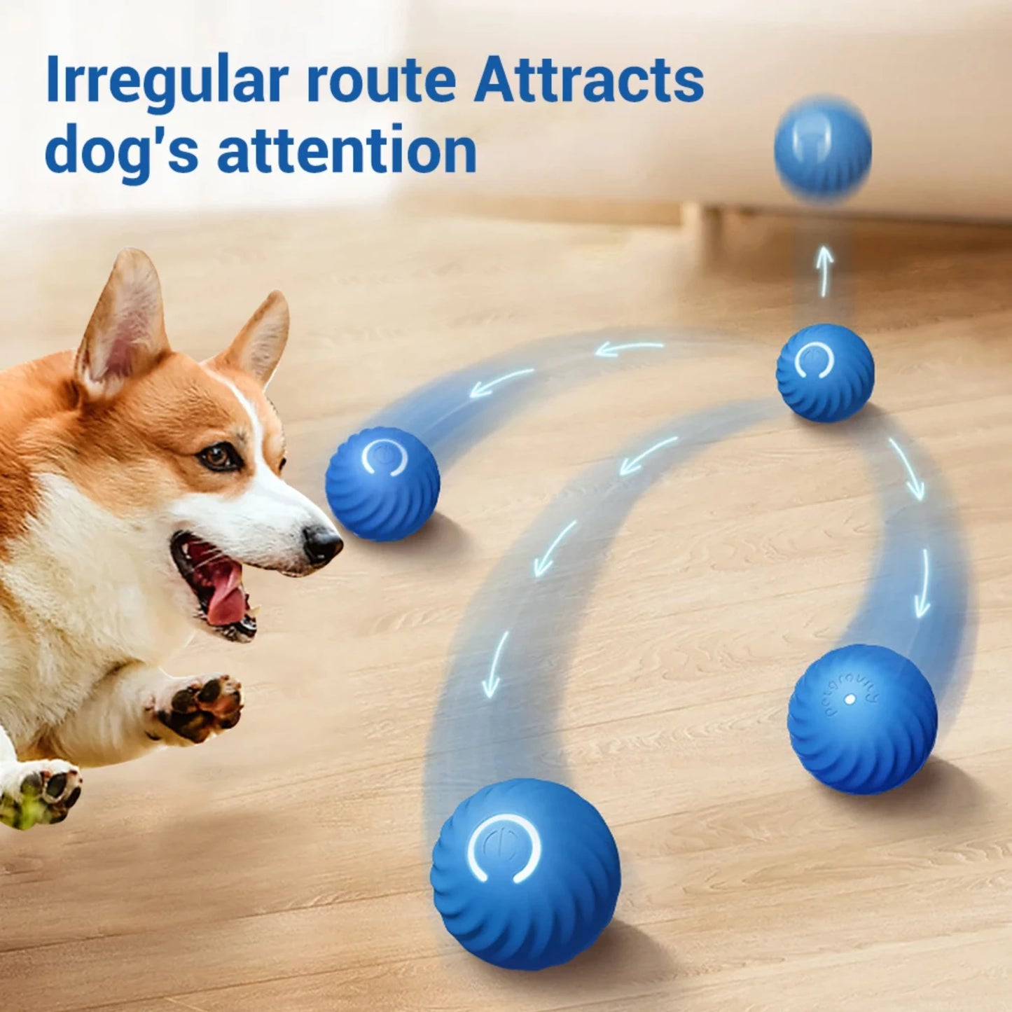 Electronic Interactive Ball Dog Toy