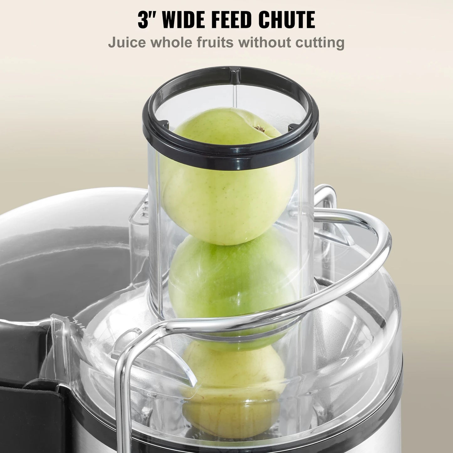 VEVOR Juicer Machine 850W Motor Centrifugal Juice Extractor Easy Clean