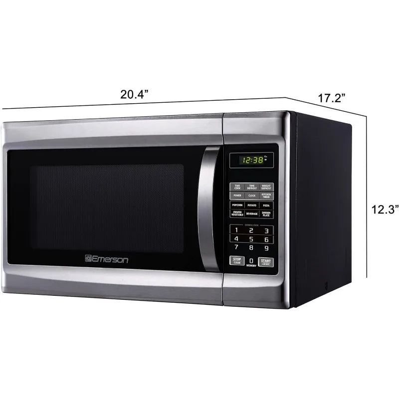 Emerson MW1338SB Countertop Microwave Oven