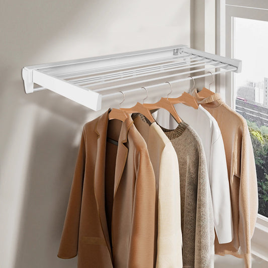 Foldable and Expandable Clothesline Aluminum Wall Dryer I