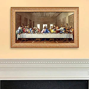 The Last Supper By Da Vinci The World Classic Art Reproductions,Giclee Print