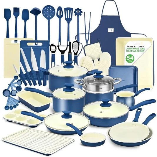 Professional Grade Complete Home Kitchen Cookware