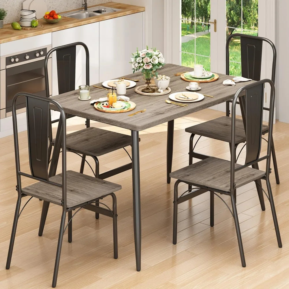 Dining Table Set for 4,