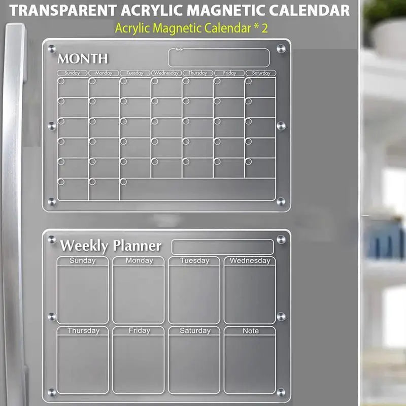 Magnetic Whiteboard Planner