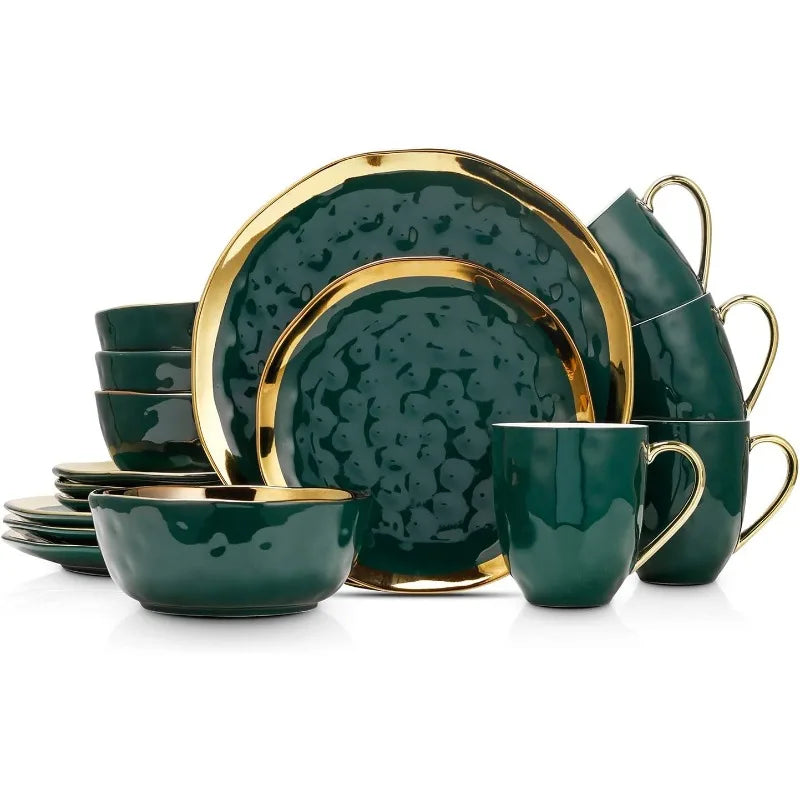 Porcelain 16 Piece Dinnerware Set