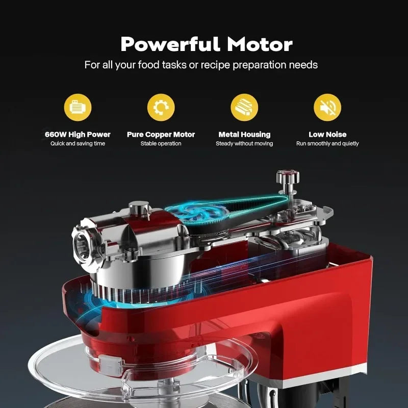 Multifunctional  Speed Tilt-Head Meat Grinder, Juice Blender Blender Mixer