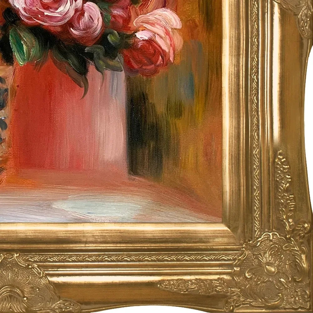 1914 with Gold Victorian Frame Oil Painting Wall Art, 32" x 28"