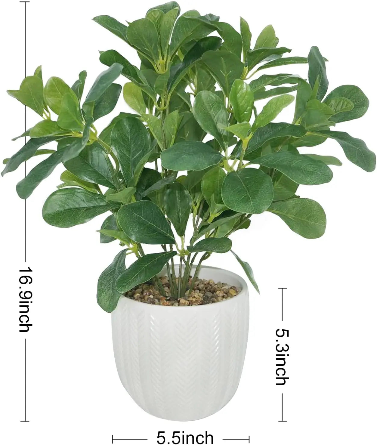 Artificial Potted Plant Leaves,