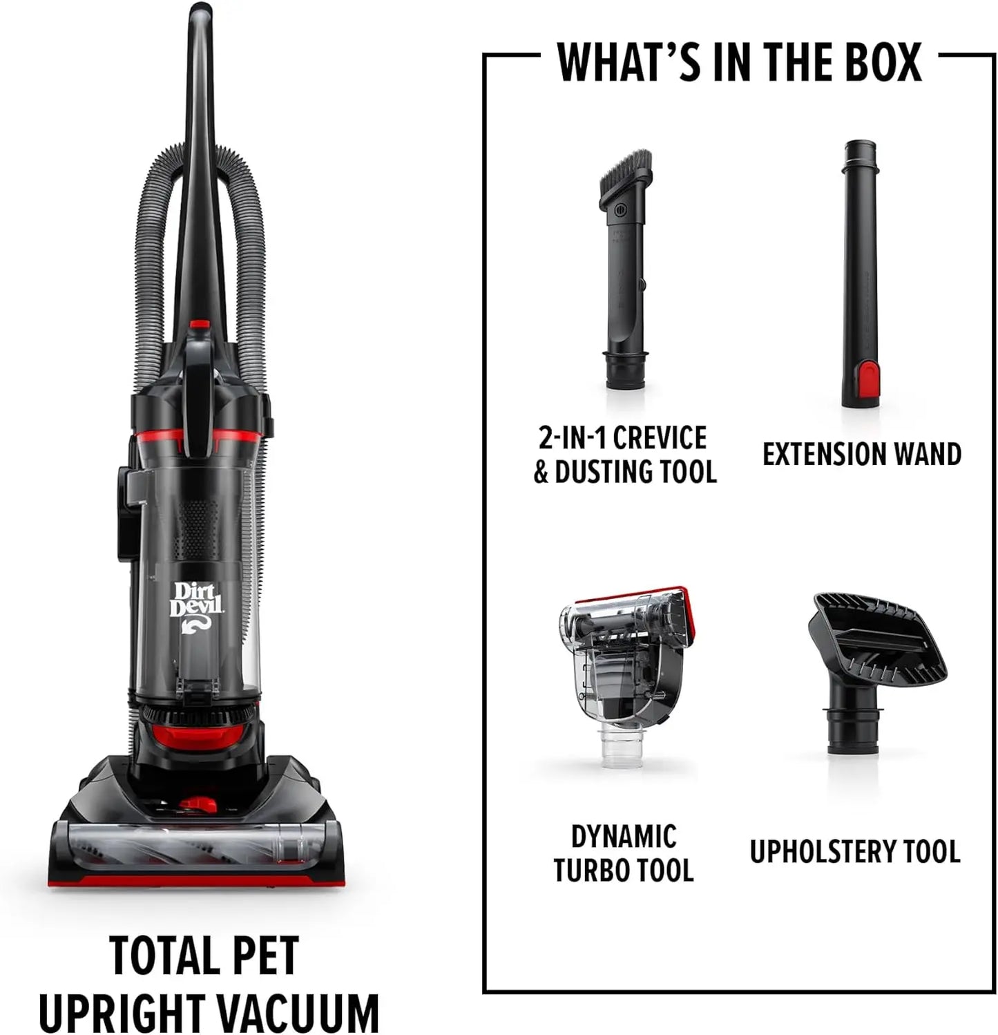 Multi-Surface Total Pet+ Upright Bagless Vacuum Cleaner