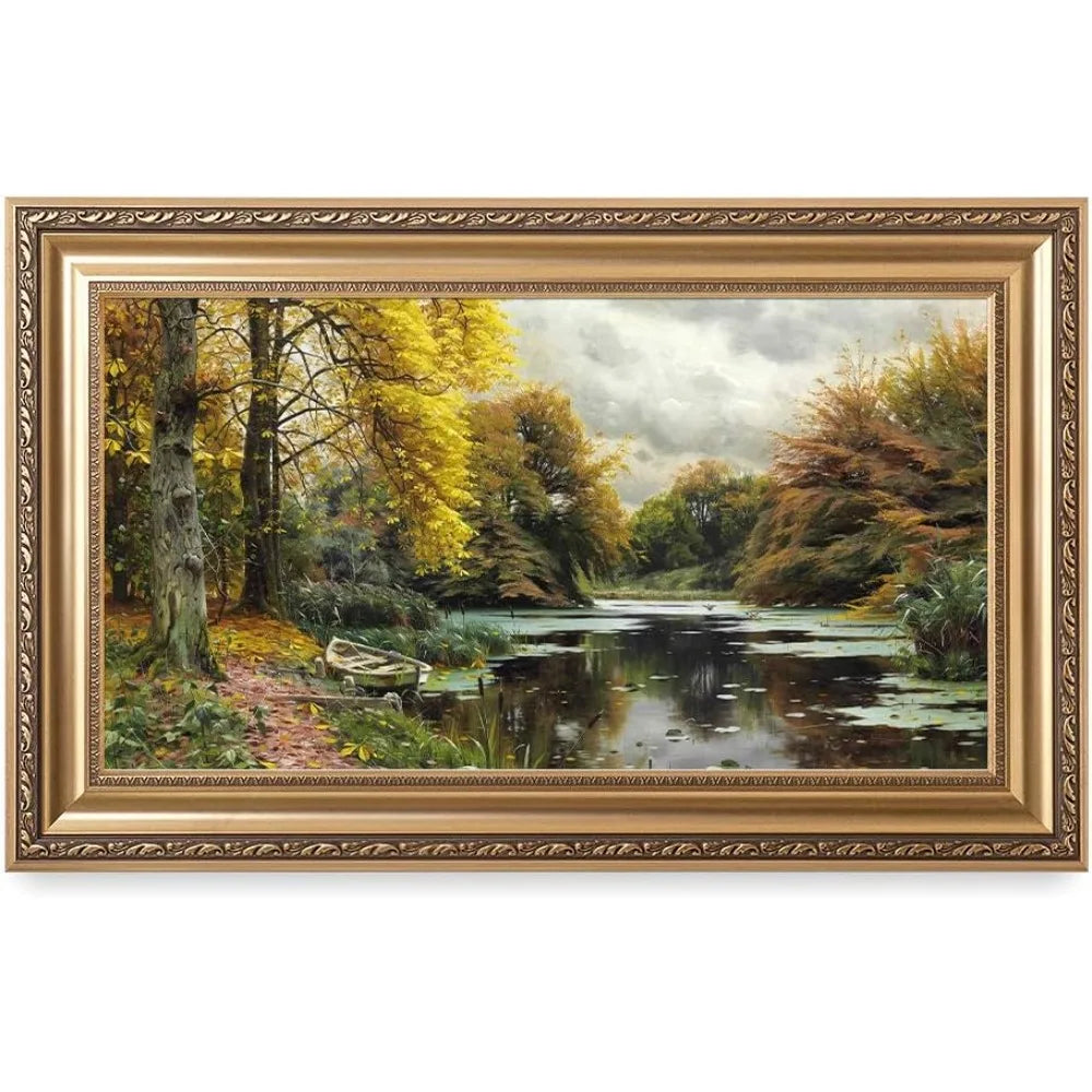 River Landscape 1903, By Peder Mork Monsted Oil Painting Reproductions.