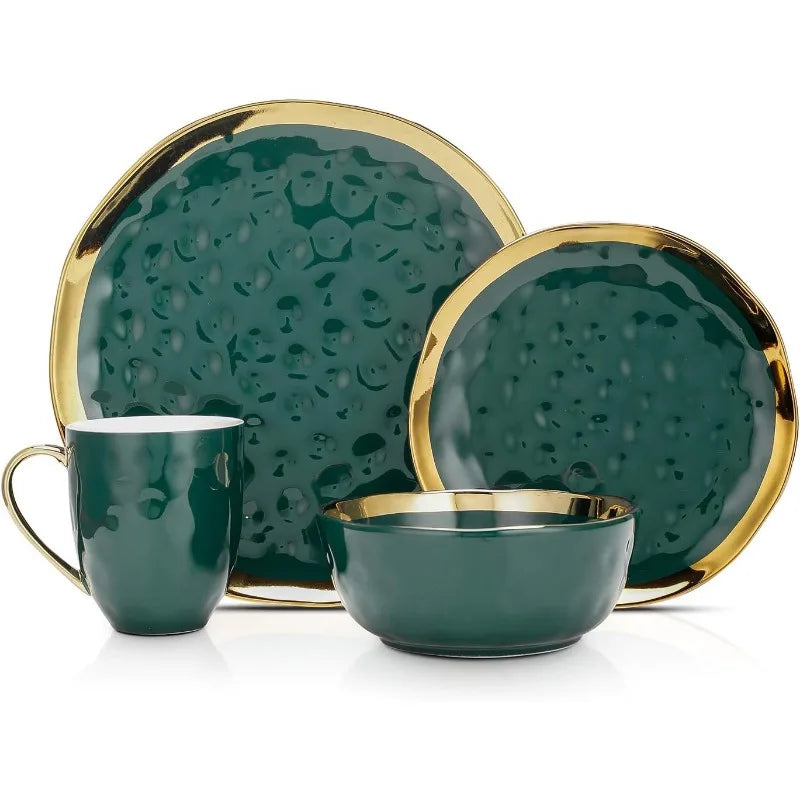 Porcelain 16 Piece Dinnerware Set