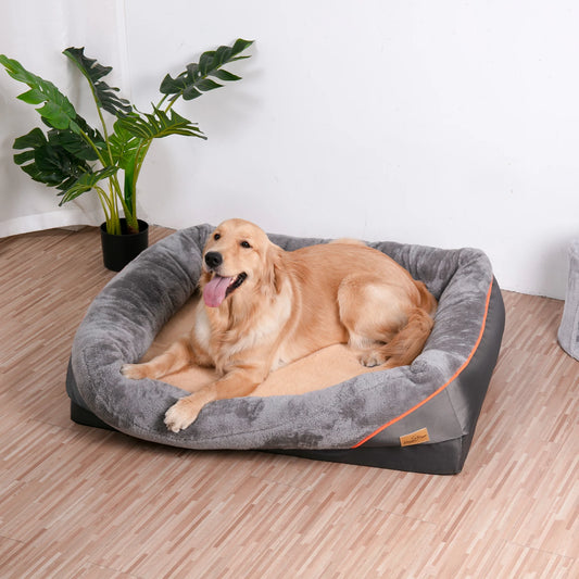 Super Soft Orthopedic Foam Pet Bed and Removable Cover