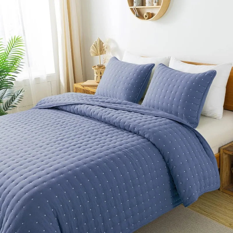 Quilt Bedding Sets with Pillow Shams,