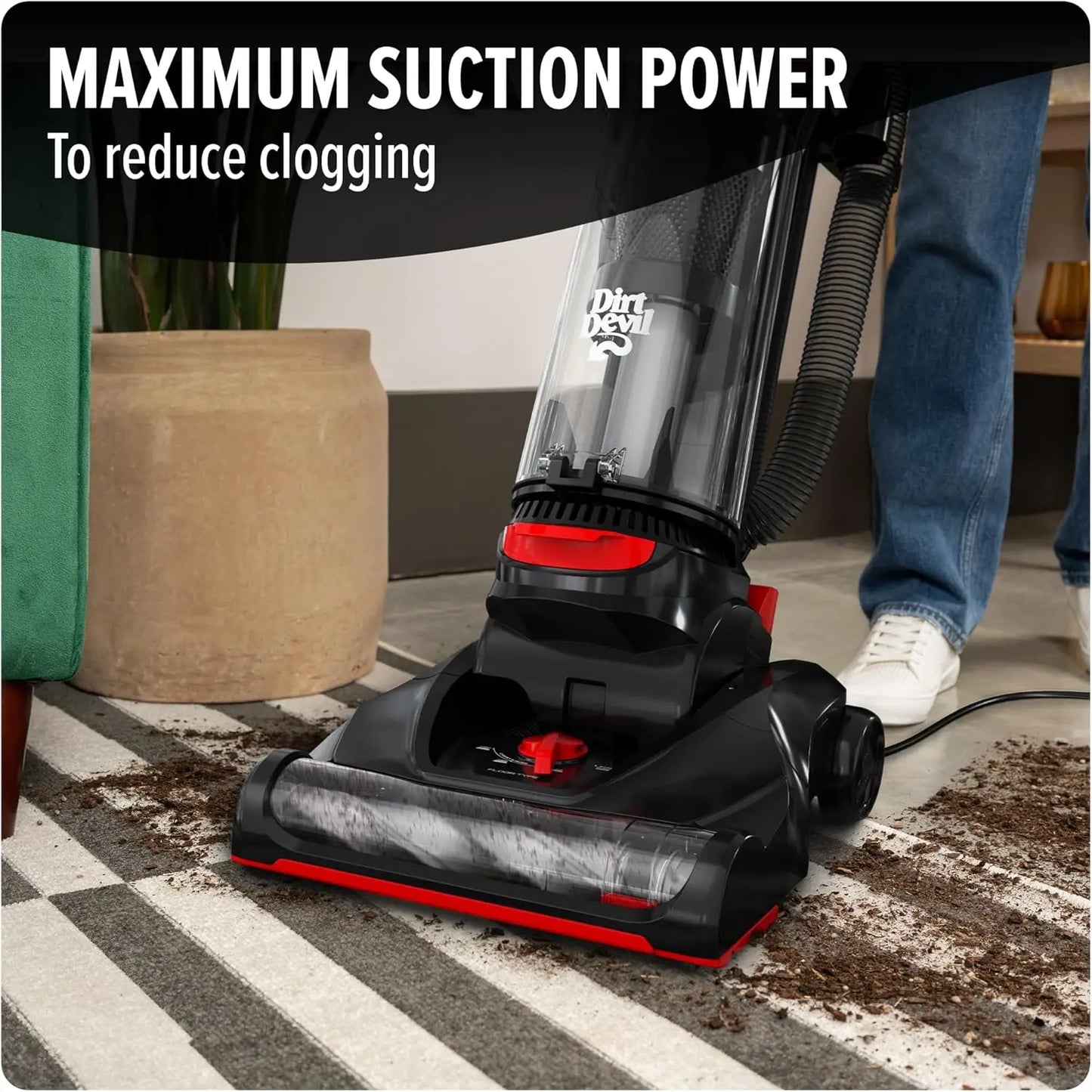 Multi-Surface Total Pet+ Upright Bagless Vacuum Cleaner