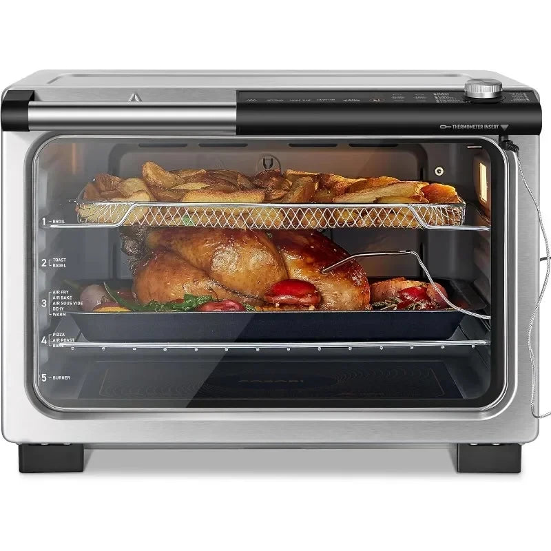 Ceramic air fryer toaster oven