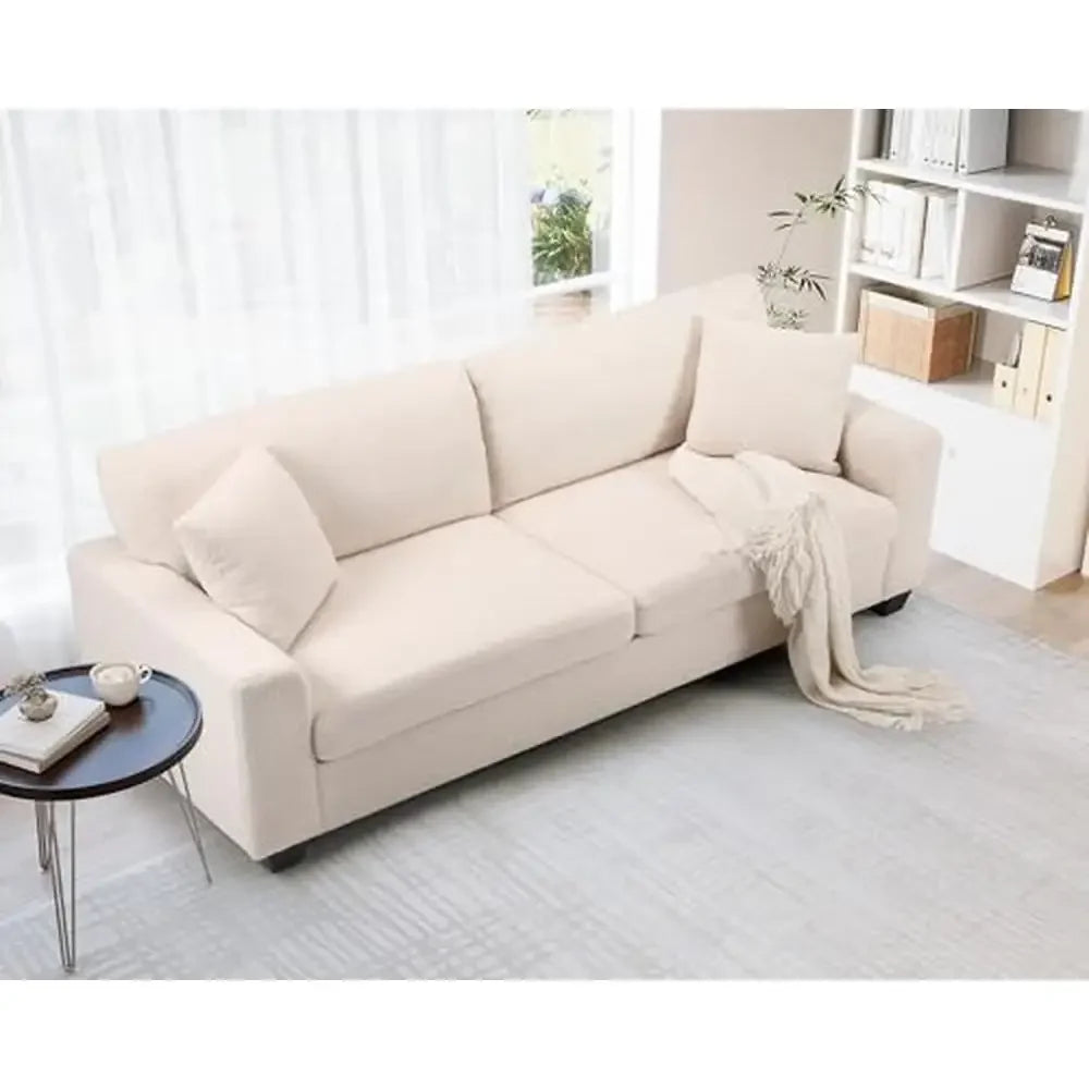 Modern Velvet Tufted Sofa 3 Seater