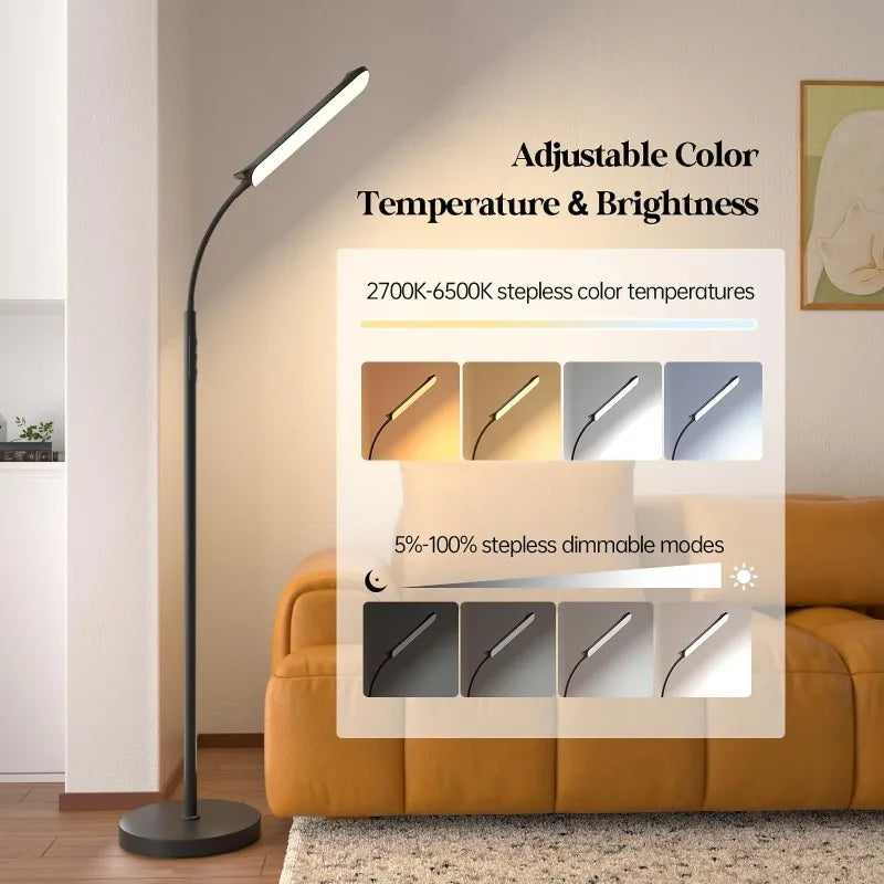 LED Floor Lamp, 18W Super Bright Floor Lamp