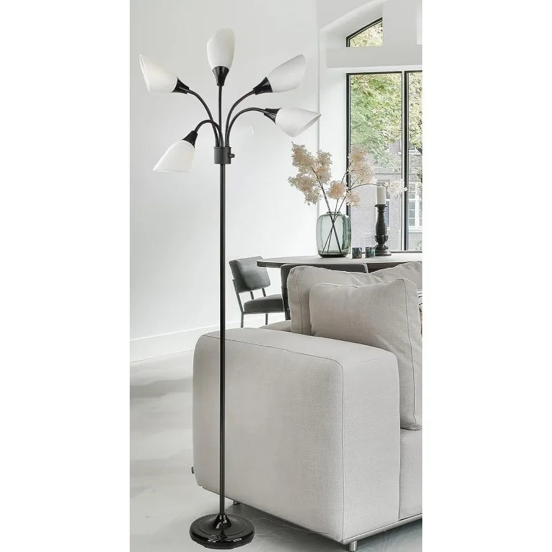 Modern Multi-Head Medusa Floor Lamp - 5 Light Standing Lamp