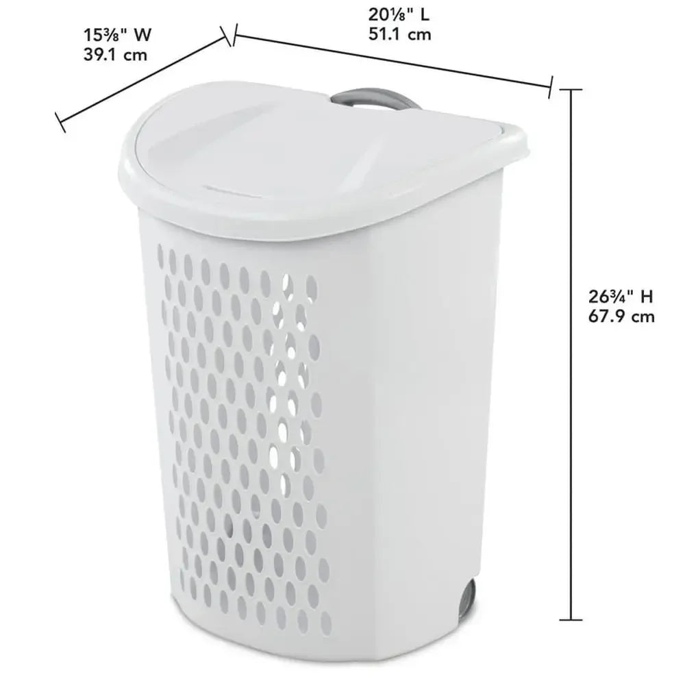 Large Wheeled Laundry Hamper