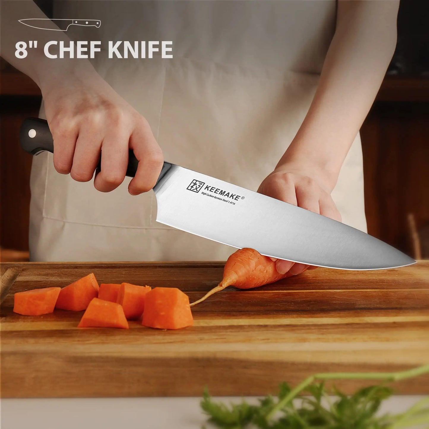 Chef's Knives High Quality Stainless Steel Kitchen Knife 1-15PCS/Set