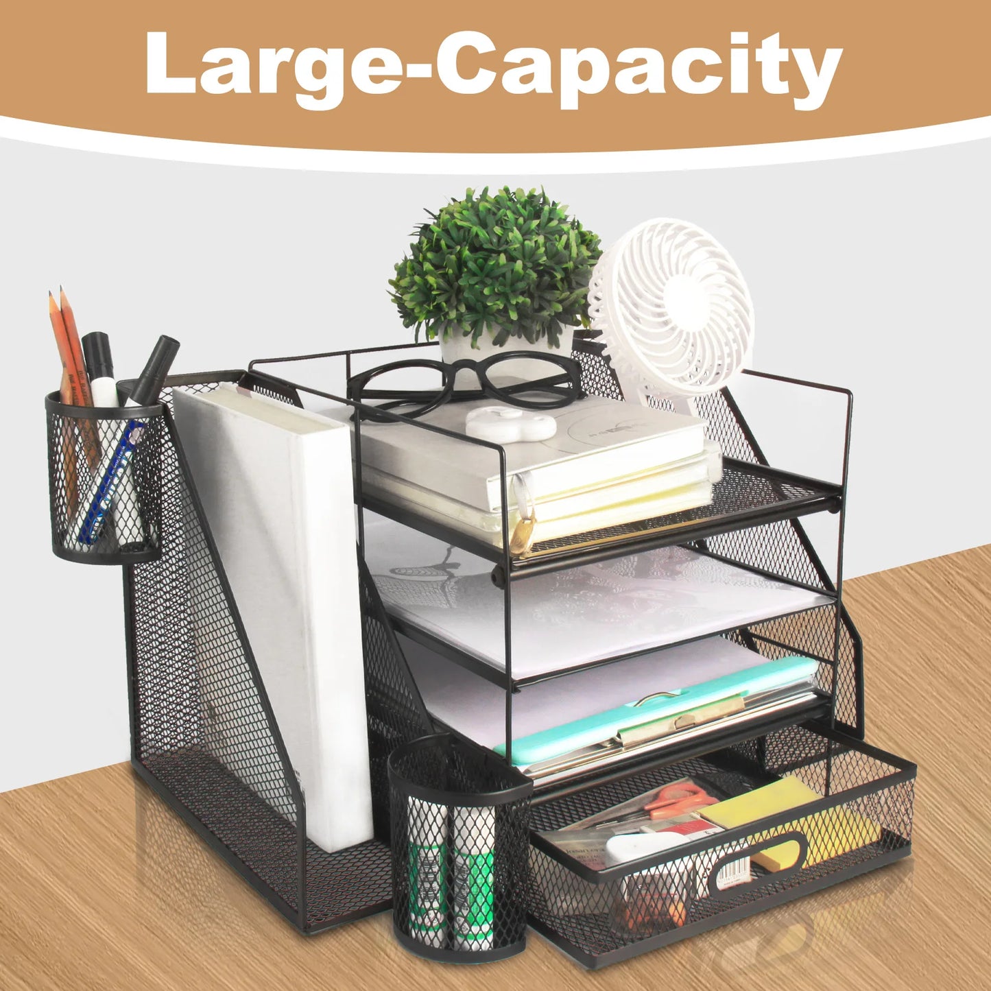 Office Desk Organizer and Accessories