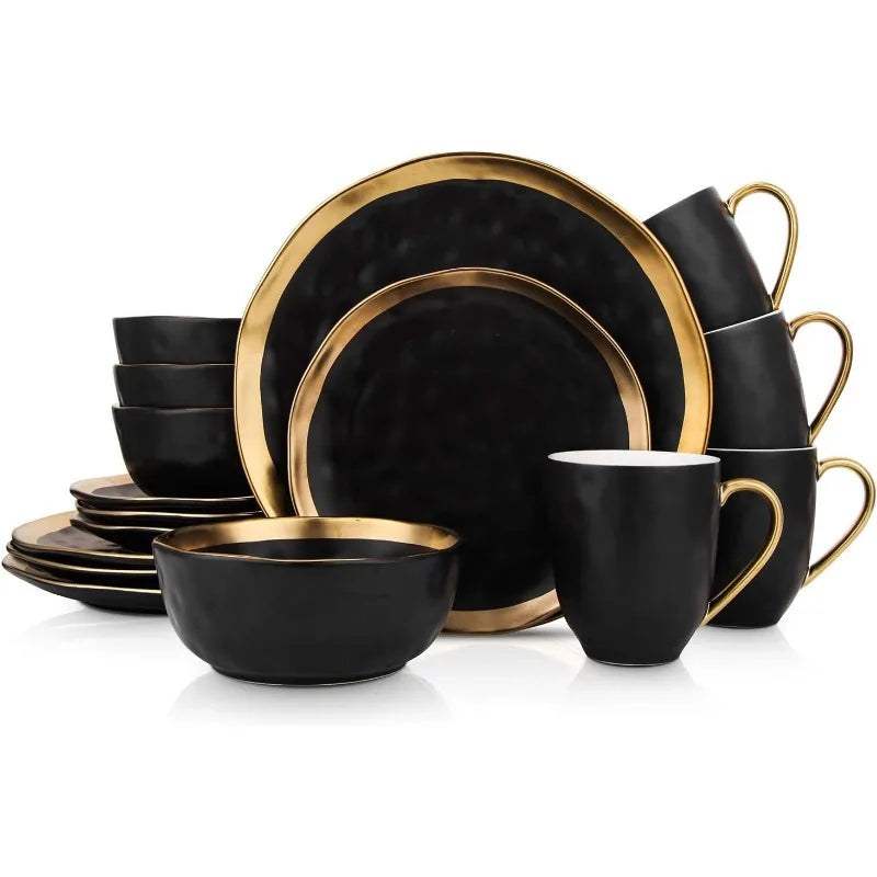 Porcelain 16 Piece Dinnerware Set